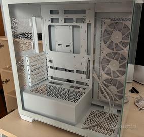 Case PC Gaming Corsair Bianco + 3 ventole