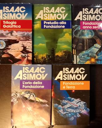 Isaac Asimov – Saga completa Fondazioni 5 volumi ✅