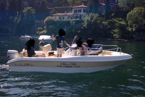 Barca open 5,75 mt 90cv con possibilità postobarca