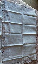 Lenzuola ricamate a mano