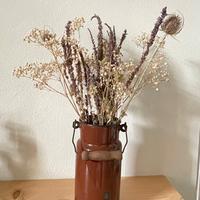 Contenitore Latte vintage in metallo Smaltato