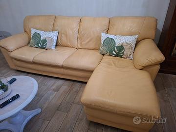 Divano 3 posti con chaise longue