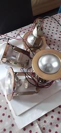 4 faretti da  soffitto