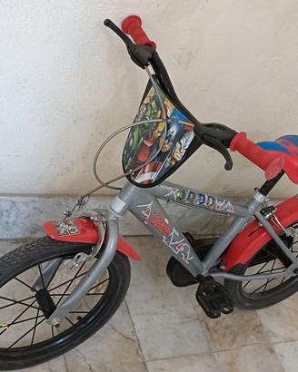 bici 4/7 anni misura 16
