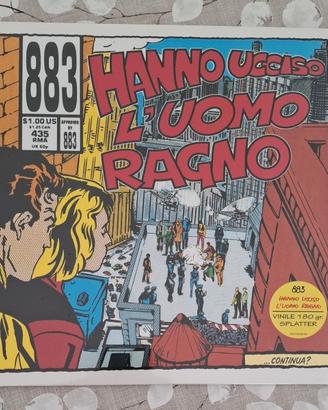 Vinile 883 : Hanno ucciso l'uomo ragno 1992