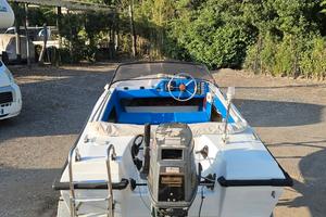 Motoscafo + carrello + motore suzuki