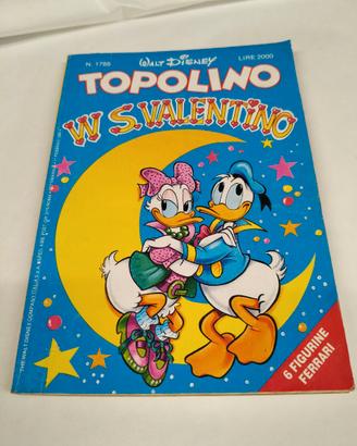CENSURATO n°1785 Topolino tradisce Minni. Figurine