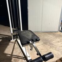 Panatta leg extension/curl rack squat