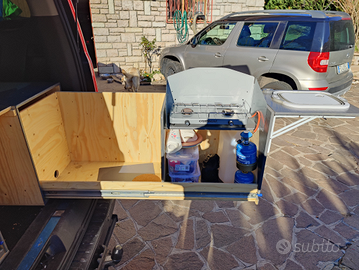 Kit camperizzazione Ford Tourneo Custom