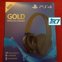 Sony Gold Headset PlayStation