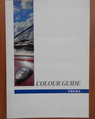 Lancia Thema 2.0ie - Colori & Interni - 04/1989