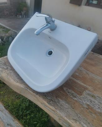 lavandino bagno Duravit 65x50 + copritubature