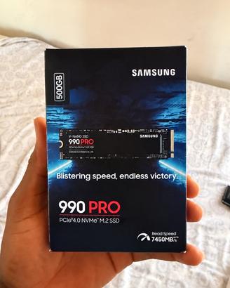 Samsung 990 PRO 500GB NVMe M.2 PCIe 4.0 – Nuovo
