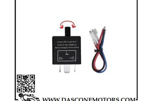 Relè per frecce a led REGOLABILI 12v 24 3 poli