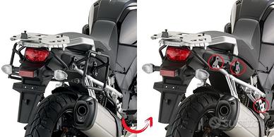 GIVI PLR3105 Portavaligie laterale a rimozione rap
