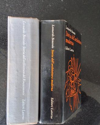 LIBRI DI STORIA DELL’ARCHITETTURA DI L. BENEVOLO 