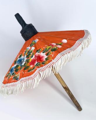 Ombrellino Giapponese Japan Arancione originale
