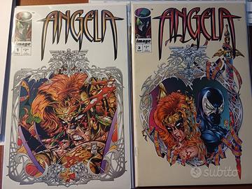FUMETTI SPAWN ANGELA SERIE COMPLETA