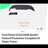 Spoiler paraurti posteriore