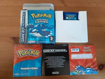 Gioco Pokémon Gameboy Advance versione zaffiro 