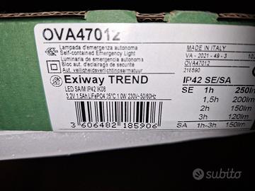 lampada di emergenza