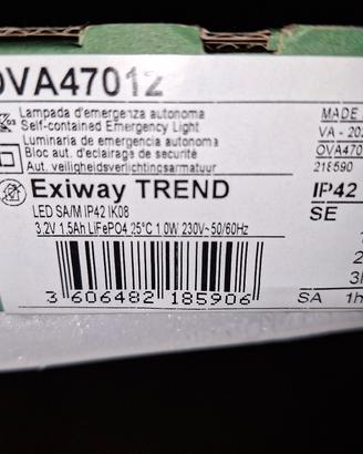 lampada di emergenza