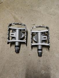 Pedali MTB Shimano doppio uso