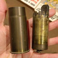 accendino bossolo militare vintage prima guerra 