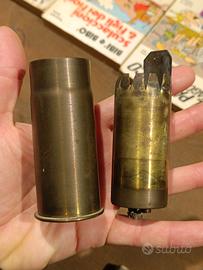 accendino bossolo militare vintage prima guerra 