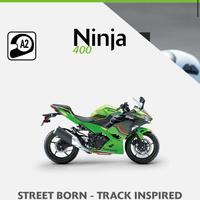 Forcella  sx ninja 400 z 400 e piastra