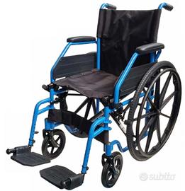 Carrozzina deluxe pieghevole doppia crociera 43 cm