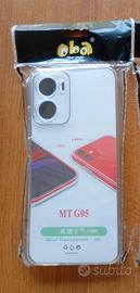Motorola g05 pellicola cover spinotto cavetto 