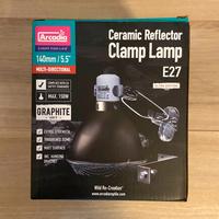 Portalampada per terrario Arcadia + Lampada 100W