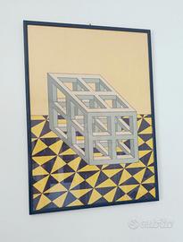 Lucio Del Pezzo serigrafia