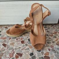 Scarpe sandalo donna zeppa sughero numero 38