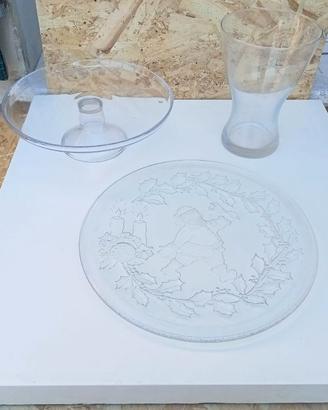 Casa e Tavola: Vaso Design + Alzata Torta + Piatto