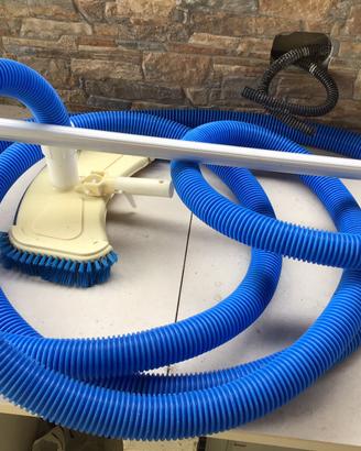 Spazzola aspirante completa per piscina