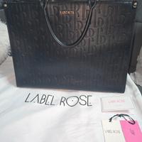 Label Rose Monogram Tote Bag "Big"