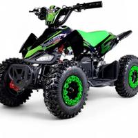 Miniquad Elettrico Verde