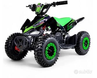Miniquad Elettrico Verde
