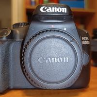 Canon EOS 4000D + 2 obiettivi