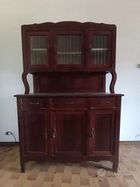Credenza con alzata anni '30-'40 BUONE CONDIZIONI