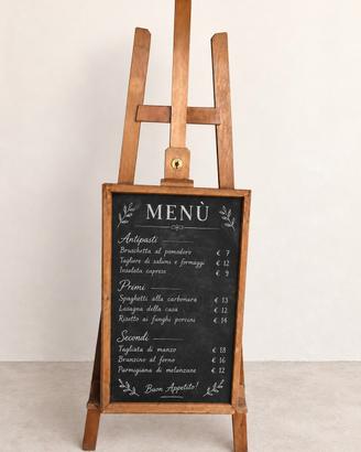 cavalletto di legno massello