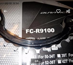 DURA ACE 34 DENTI 9100 11 V. PERFETTA