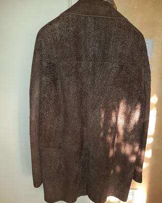 Diesel cappotto 3/4 in pelle