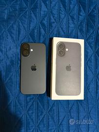 IPHONE 16 128GB NERO NUOVO