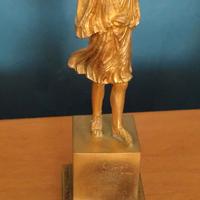 Scultura in bronzo dorato Italia, primi '900