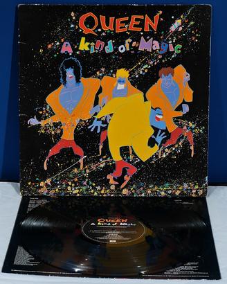 Queen A KIND OF MAGIC LP Vinile 1986 UK RaRo