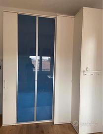 Armadio , cassettiera e mensole