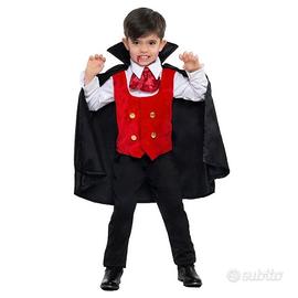Costume Bambino Halloween vampiro varie taglie